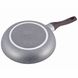 Сковорода з антипригарним покриттям Grey marble з алюмінію для індукції та газу Kamille KM-4117MR - 26см