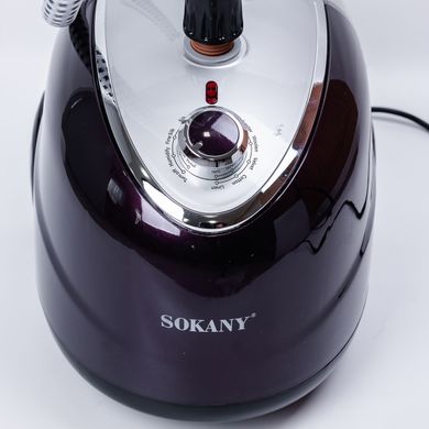 Отпариватель напольный вертикальный 2000 Вт парогенератор для одежды на 2 л паровой утюг SOKANY
