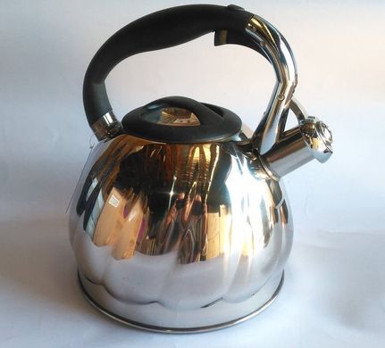 Чайник із свистком Bohmann BH 9999 - 3.5 л, Металік