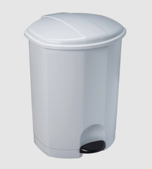 Відро для сміття пластикове з педаллю JOFEL AL65012 - 12л, біле