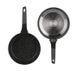 Набір посуду з мармуровим покриттям Edenberg EB-5642 + кухонне приладдя, сірий