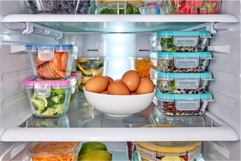 организация хранения пищи в холодильнике