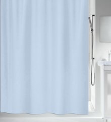 Шторка для ванної текстильна Spirella MAYA - блакитний