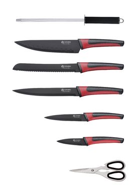 Набір ножів з нержавіючої сталі з керамічним покриттям Edenberg EB-952 - 8пр