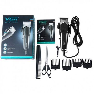 Профессиональная проводная машинка для стрижки волос VGR V-130