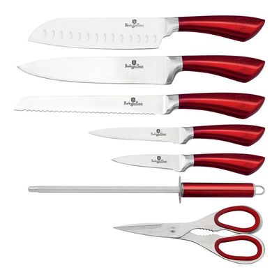 Набор ножей Berlinger Haus Metallic Line Burgundy Edition BH-2043I - 8 предметов