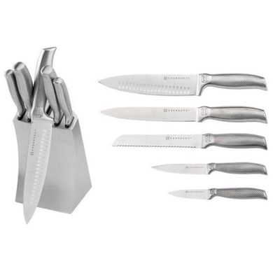 Набір ножів з нержавіючої сталі в колоді Edenberg EB-11001 - 6 пр.