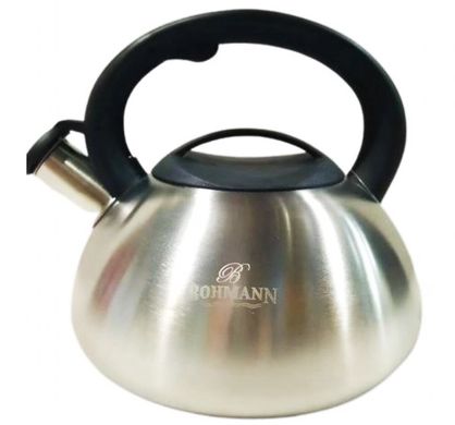 Чайник со свистком на плиту сфера круглый Bohmann BH 9975 - 3 л