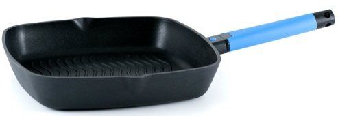 Сковорода-гриль з антипригарним покриттям GIPFEL SANDRA 0512 - 28х28х5.5см
