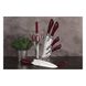 Набір ножів Berlinger Haus Metallic Line Burgundy Edition BH-2043I - 8 предметів