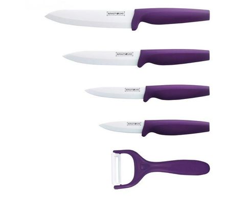 Набір керамічних ножів Royalty Line RL-C4SP - 6 пр.