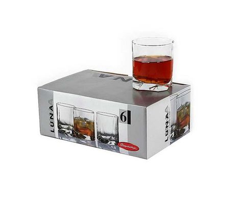 Набор стаканов для виски LUNA Pasabahce 42348 - 365 мл, 6 шт