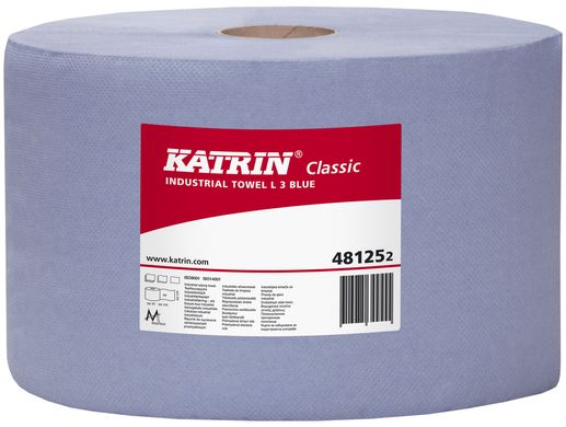 Протирочний папір у малих рулонах Katrin Classic 481252 - 3-х шаровий