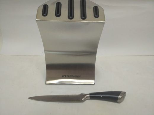 Набір ножів Vissner VS-37601 - 6 пр - чорний
