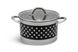 Набор посуды черный горошек Edenberg EB-4056 - 12 пр