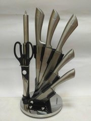 Набір ножів Vissner VS-37800 - 8 пр., Металік