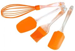 Набор кухонных принадлежностей Maestro MR1590 о - 4 предмета (оранжевый)