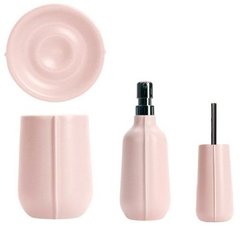 Набор аксессуаров для ванной Spirella SENSE - светло-розовый