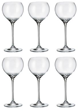 Набор бокалов для вина Bohemia Carduelis 1SF06/00000/340 - 340 мл, 6 шт