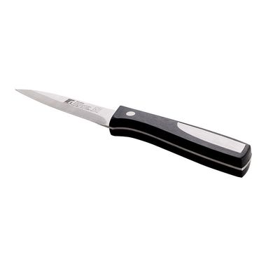 Нож для чистки овощей из нержавеющей стали Bergner Resa (BG-4066) - 9 см