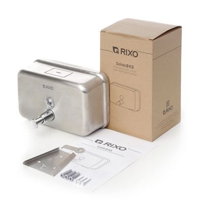 Дозатор наливной жидкого мыла Rixo Solido S113 — 1,2л