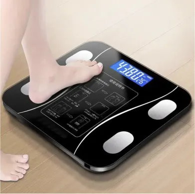 Умные фитнес Bluetooth весы с измерением основных показателей тела (мышцы, жир, кости, жидкость и т.д.) Atlanfa ART-0160