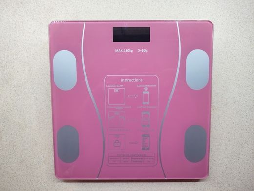 Розумні фітнес Bluetooth ваги з вимірюванням основних показників тіла (м'язи, жир, кістки, рідина і т.д.) Atlanfa ART-0160