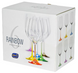 Набір бокалів для вина Bohemia Rainbow 40729/D4641/350 (350 мл, 6 шт)