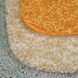 Коврик под унитаз с вырезом Spirella GOBI 10.12529 55х55 см - оранжевый