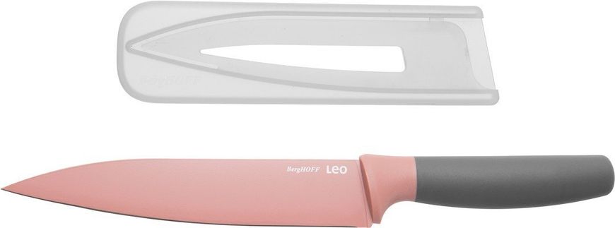 Нож разделочный с покрытием BERGHOFF LEO (3950110) - 19 см, розовый