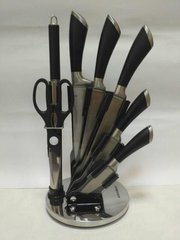 Набор ножей Vissner VS-37801 - 8 пр, Черный