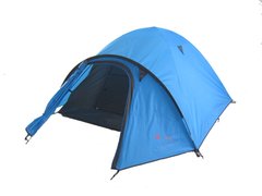 Туристическая палатка 3-х местная TRAVEL 3, синий