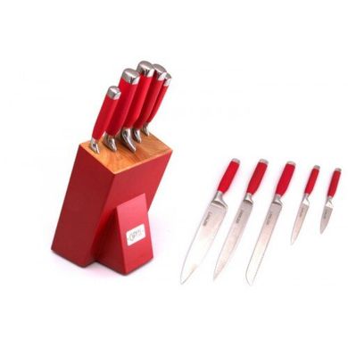 Набор ножей на подставке Gipfel 6665 - 6 предметов