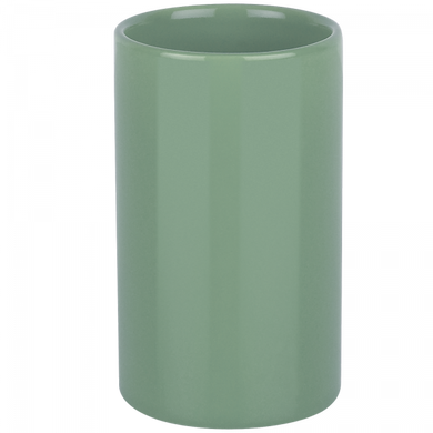 Стакан керамический Spirella TUBE 10.19900 - зеленый