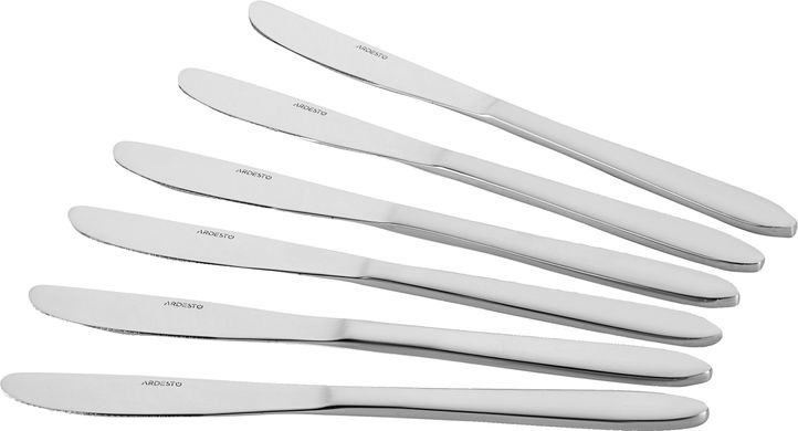 Набір столових ножів Ardesto Black Mars Ether (AR0706EK) - 6 предметів