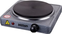 Настольная плита электрическая HILTON HEC-103 - 1 конфорка, серая (1000 Вт)