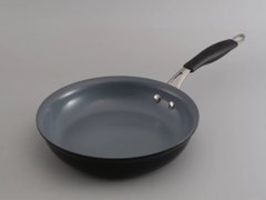 Сковорода для жарки алюминевая с керамическим антипригарным покрытием GIPFEL MAGNUM 1407-G - 28 см, серая