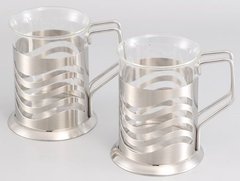 Набор стеклянных чашек для кофе GIPFEL GLACIER-TOULOUSE 7181 - 200мл