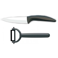 Набор ножей керамических Krauff 29-166-017 - 2 пр, Черный