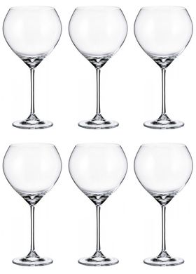 Набор бокалов для вина Bohemia Carduelis 1SF06/00000/470 - 470 мл, 6 шт