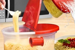 Варка спагетти, пасты и макарон в микроволновой печи