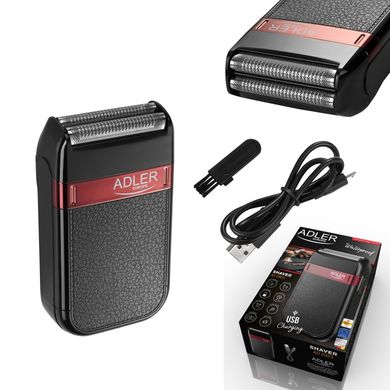 Беспроводная аккумуляторная сеточная электробритва Adler AD 2923