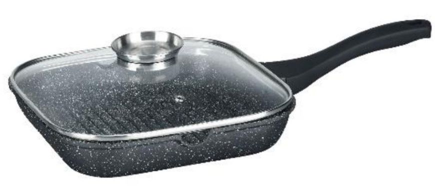 Сковорода-гриль із кришкою Edenberg EB-3309 - 24 см