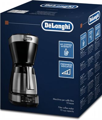Крапельна кавоварка DeLonghi ICM16731 - 1.25 л, 1800 Вт