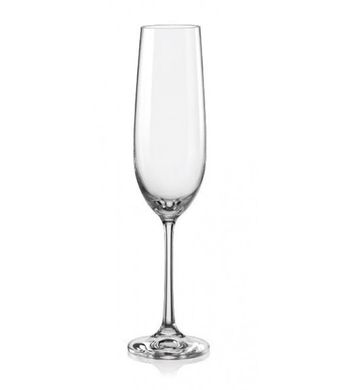 Набор бокалов для шампанского Bohemia Viola 40729/190 - 190 мл, 6 шт