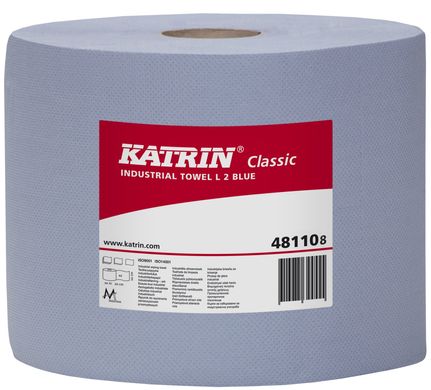 Протирочний папір у малих рулонах Katrin Classic 481108 - 2-х шаровий