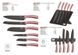 Набор ножей с магнитной подставкой Berlinger Haus I-Rose Edition BH 2516 - 6 предметов