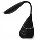 LED лампа настольна+колонка bluetooth Esperanza Charm EP151K — черная