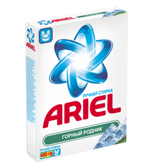 Пральний порошок Ariel для ручного прання Гірське джерело 450 г (5413149032224)