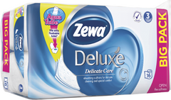 Туалетная бумага Zewa Deluxe Delicate Care 3 слоя 16 рулонов (7322540313321)